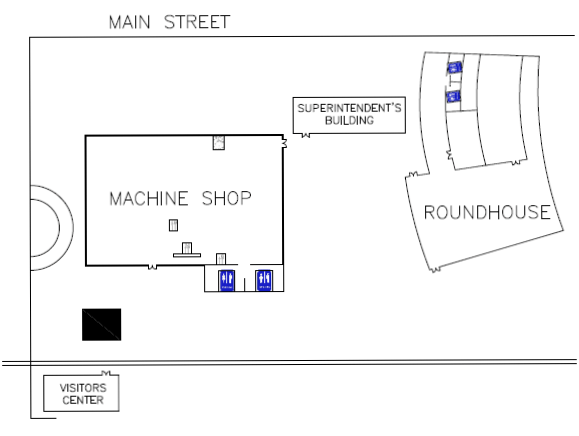 Basic Map of Railyards Complex