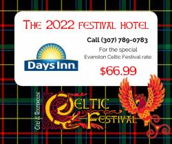2022 Celtic Festival Hotel is Days Inn
