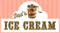 Glen Maisey Dad's Ice Cream Logo Full